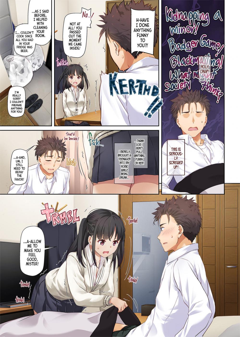 Hentai Manga Comic-Living Together with a Runaway Girl DLO-11-Read-7